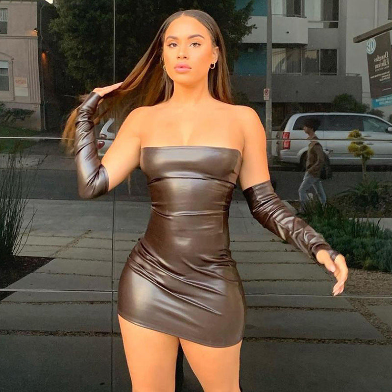 Lexi’s Leather Dress